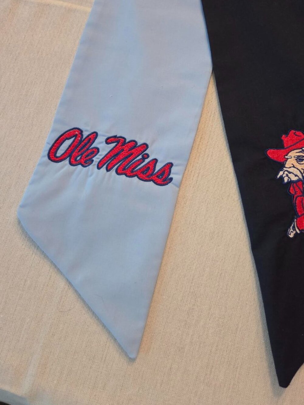 Ole Miss Two-Tone Wreath Sash--$30, plus shippiong